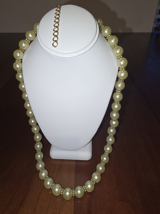 Jewelry - Green Pearl Beaded Necklace - Women Jewelry, New